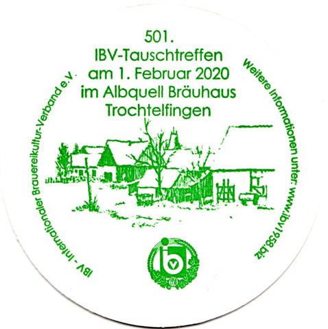 trochtelfingen rt-bw albquell ibv 12b (rund215-501 tauschtreffen 2020-grün)